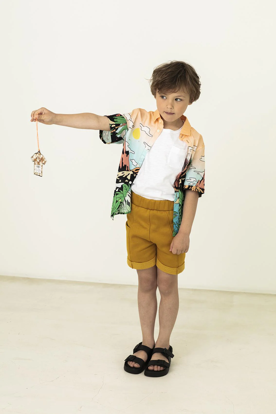 Fibre Mood Child/Teen Adam Shorts - Printed copy shop (+£5.00)