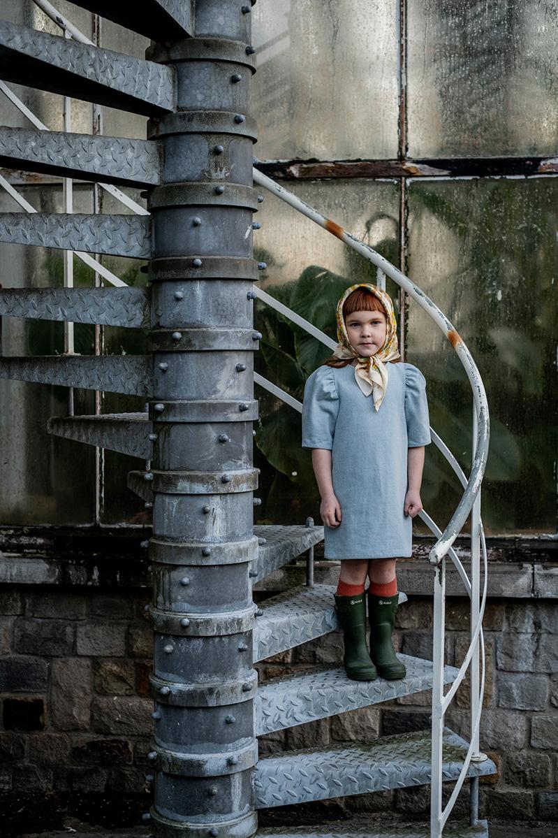 Fibre Mood Child/Teen Iris Dress - Printed copy shop (+£7.00)