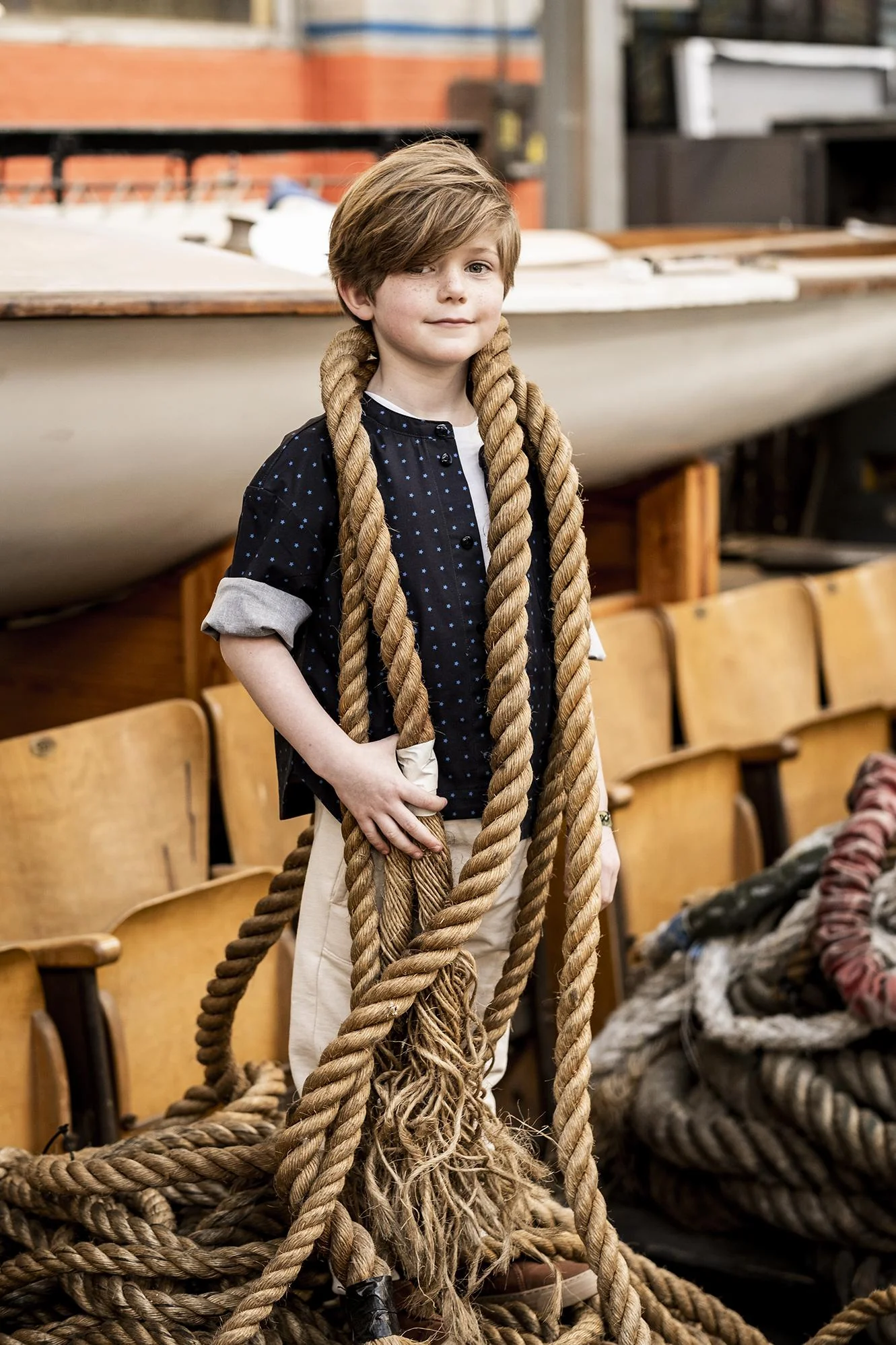 Fibre Mood Child/Teen Rupert Shirt