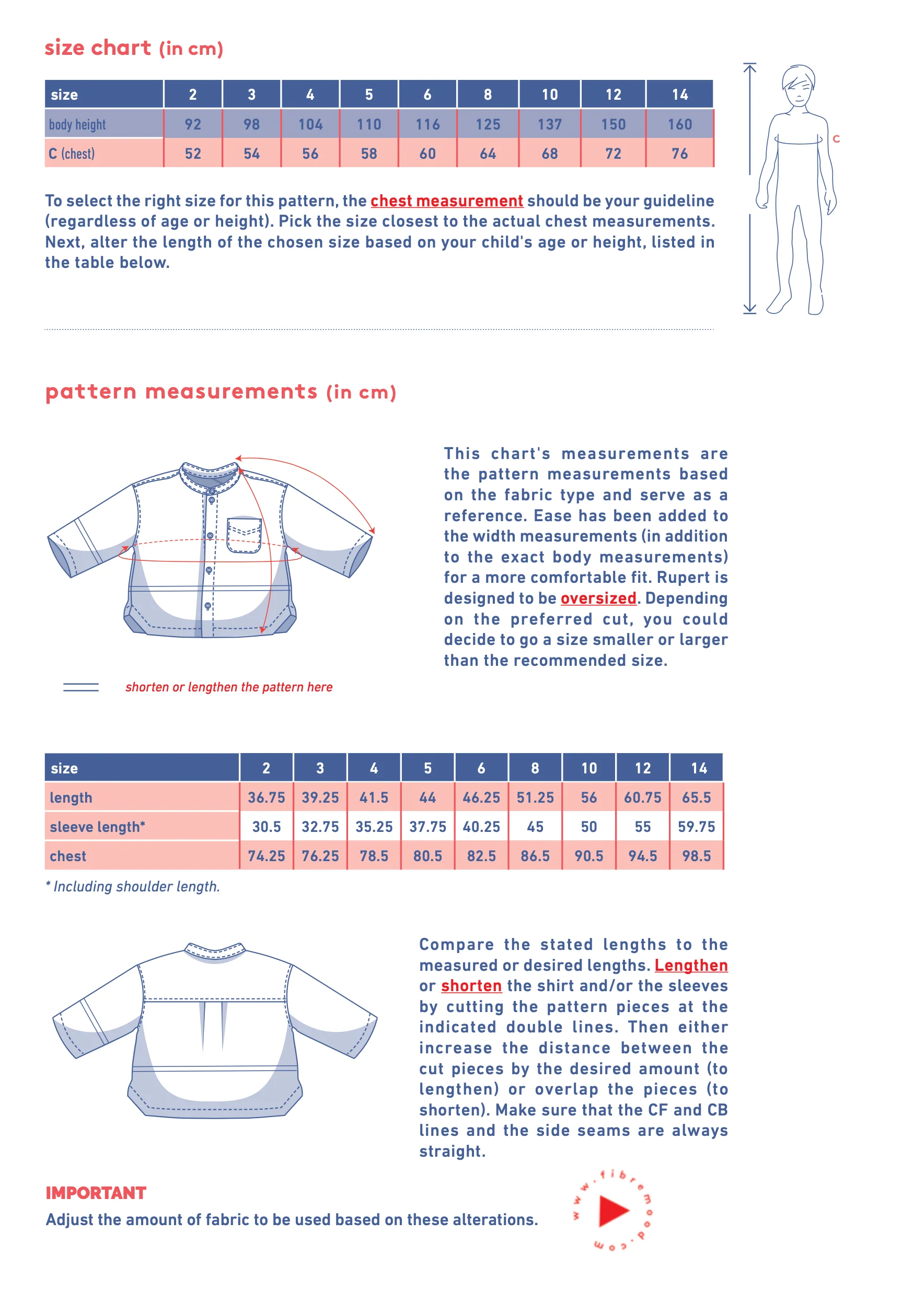 Fibre Mood Child/Teen Rupert Shirt - Image 7