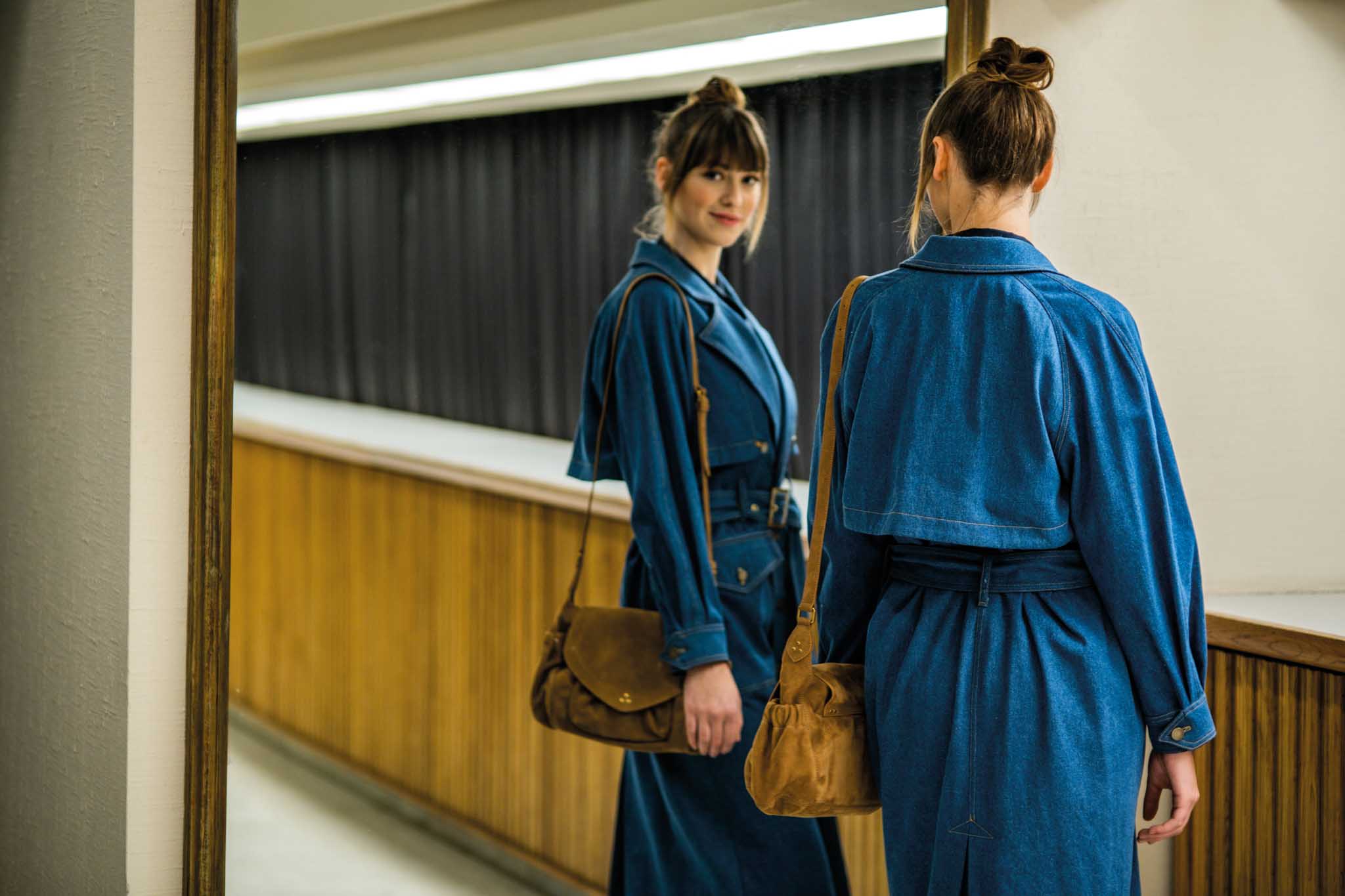 Fibre Mood Drea Trench Coat - Image 6