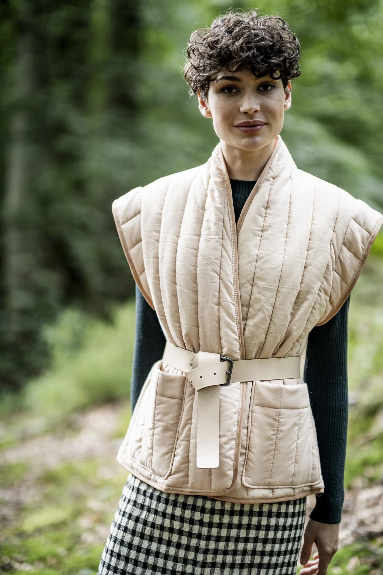 Fibre Mood Irma Bodywarmer - Printed copy shop (+£7.00)