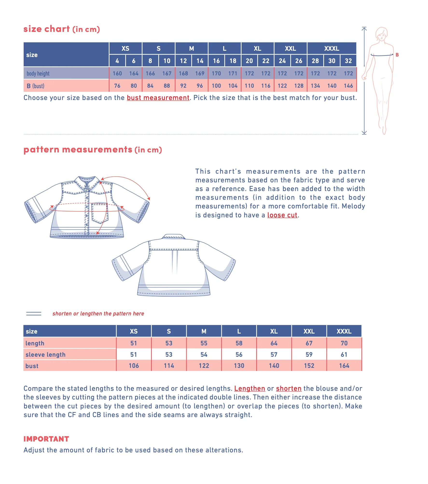 Fibre Mood Melody, Mimi and Melanie Shirts - Image 15