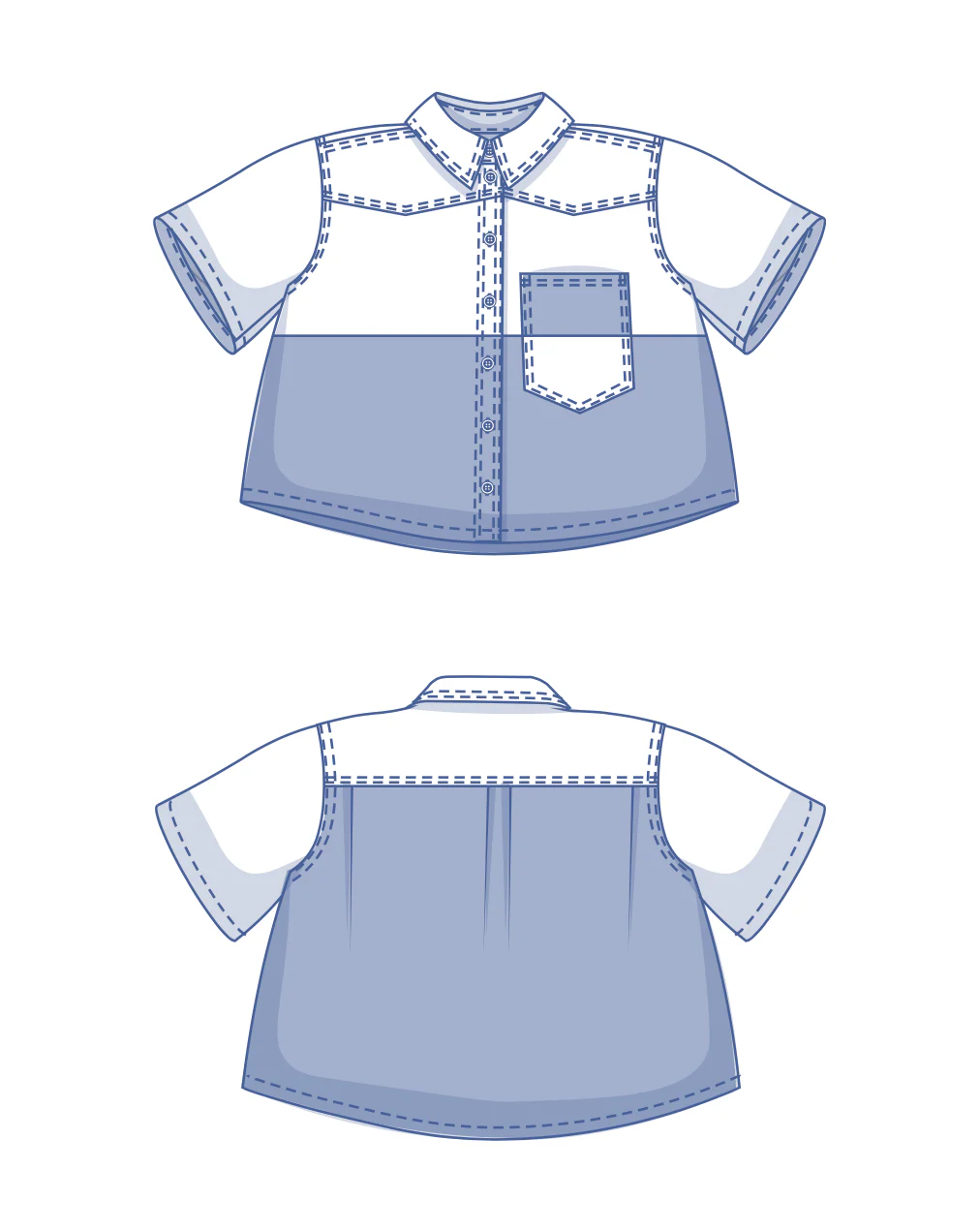 Fibre Mood Melody, Mimi and Melanie Shirts - Image 17