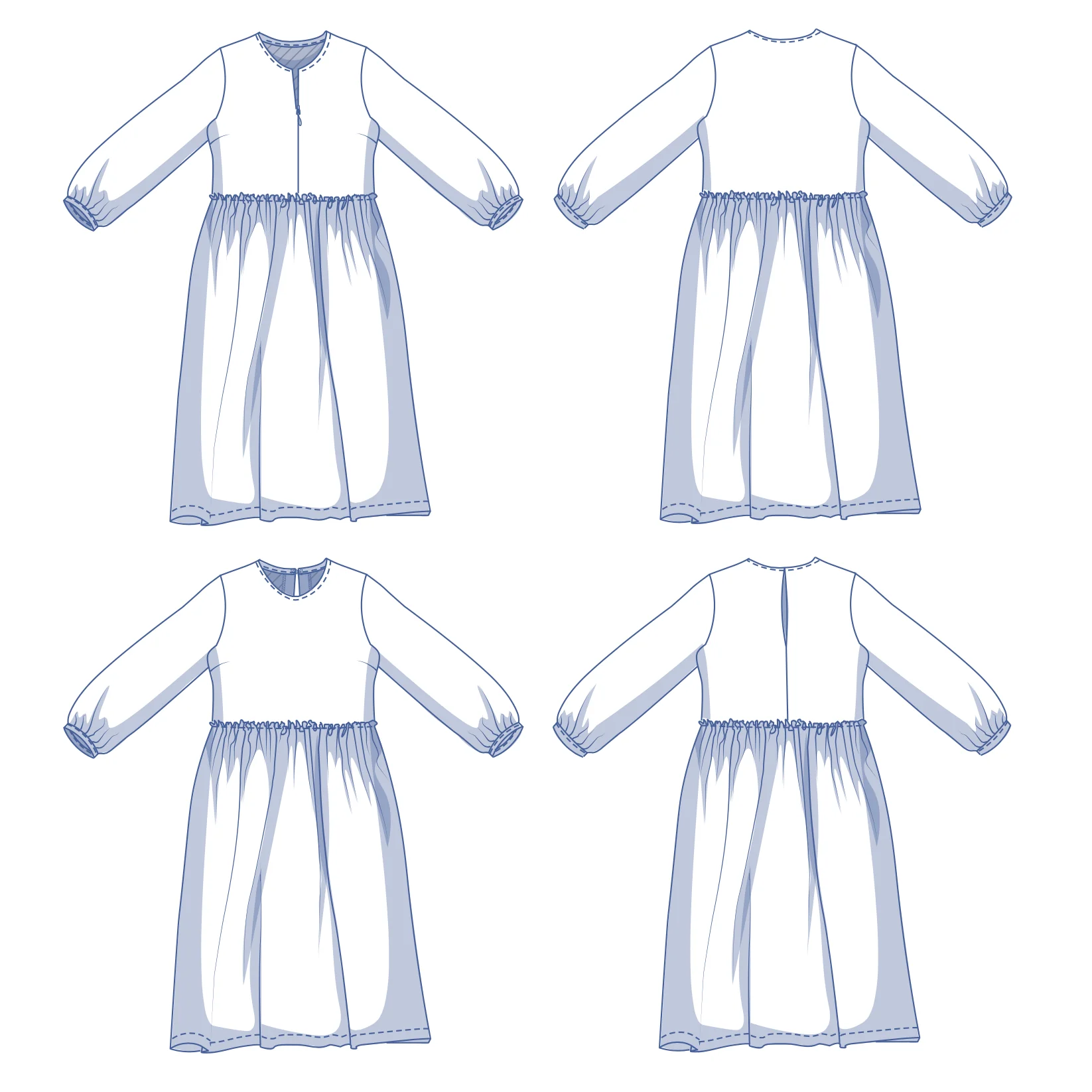Fibre Mood Olive Dress - Image 6