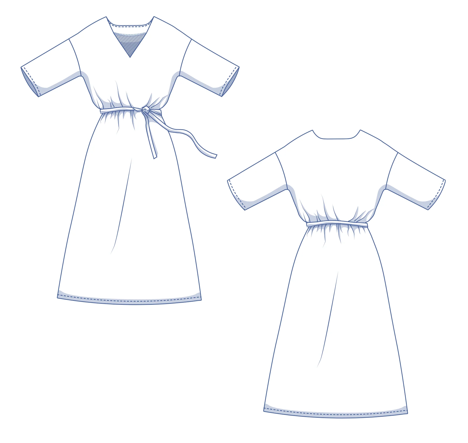 Fibre Mood Violet Dress - Image 6