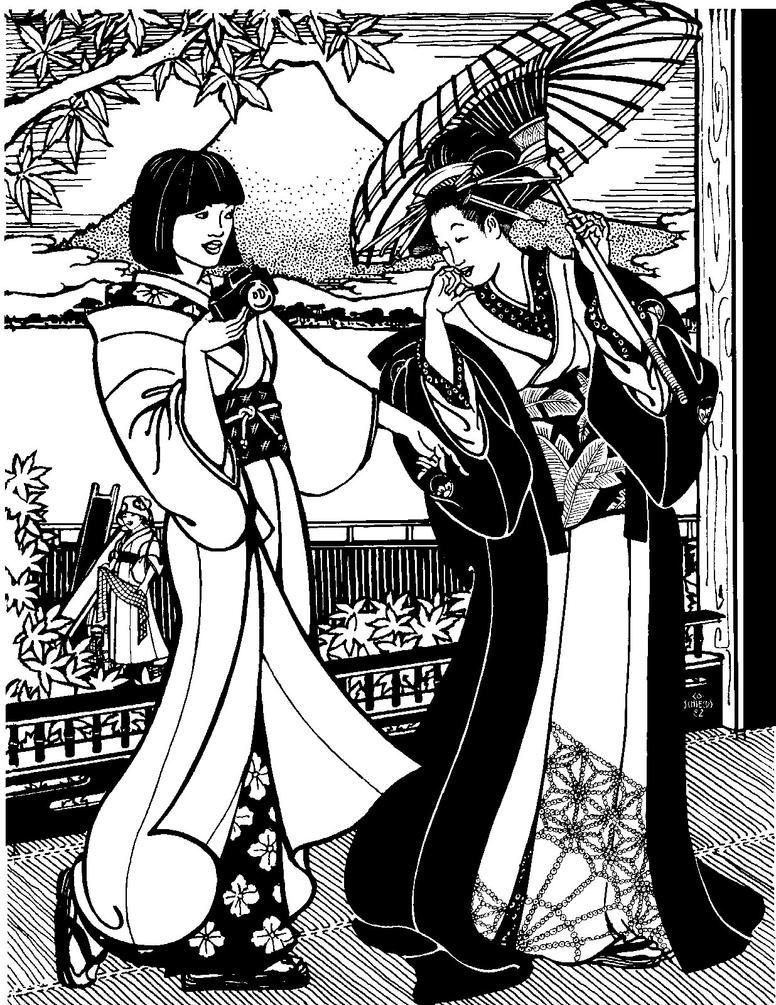 Folkwear 113 Unisex Japanese Kimono - Image 6