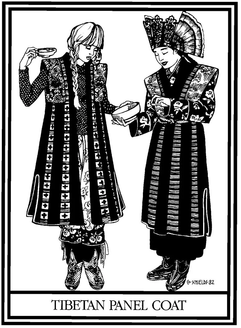 Folkwear 118 Tibetan Panel Coat - Image 6