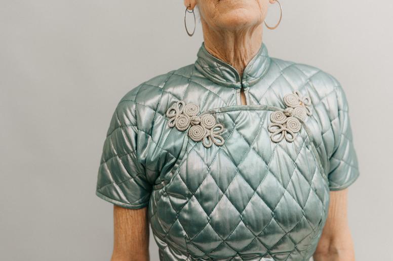 Folkwear 122 Hong Kong Cheongsam Dress - Image 2