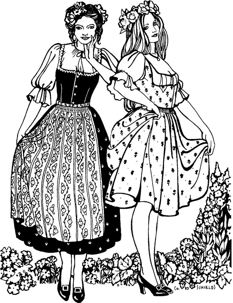 Folkwear 123 Austrian Dirndl - Image 6