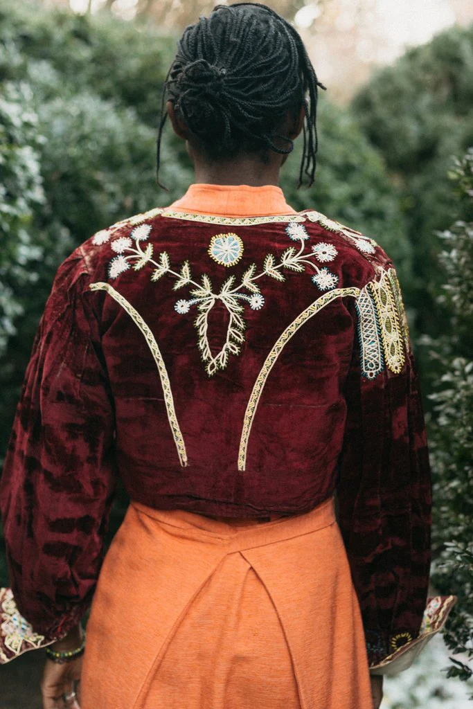 Folkwear 124 Bolivian Milkmaid's Jacket - Printed copy shop (+£7.00)