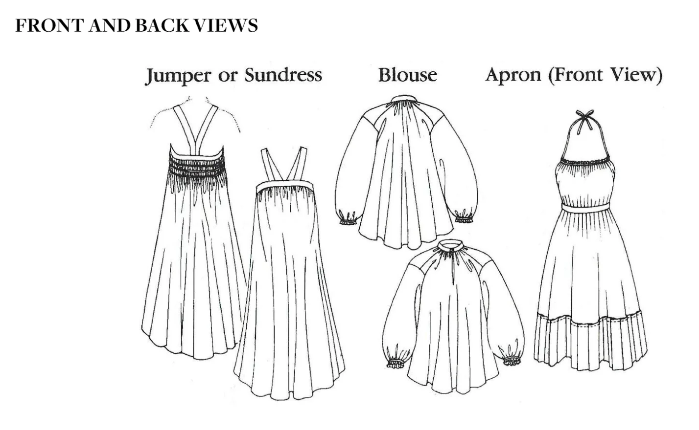 Folkwear 128 Russian Settlers' Dress - Image 8