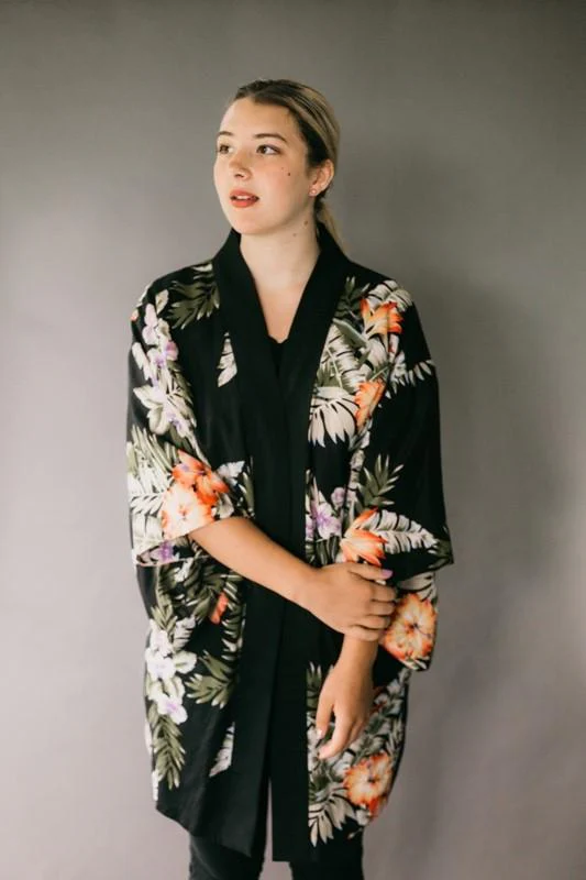 Folkwear 129 Japanese Unisex Hapi and Haori - Printed copy shop (+£7.00)