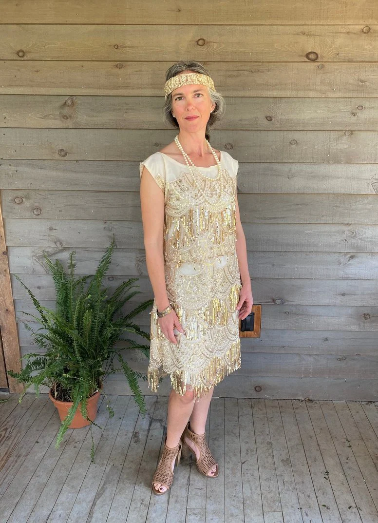 Folkwear 1920s Flapper Dress - Image 2
