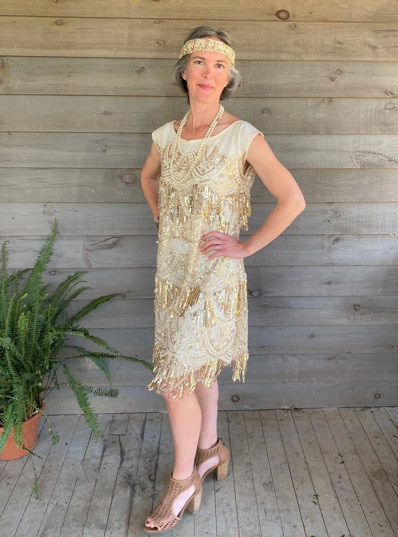 Folkwear 1920s Flapper Dress - Printed copy shop (+£7.00)