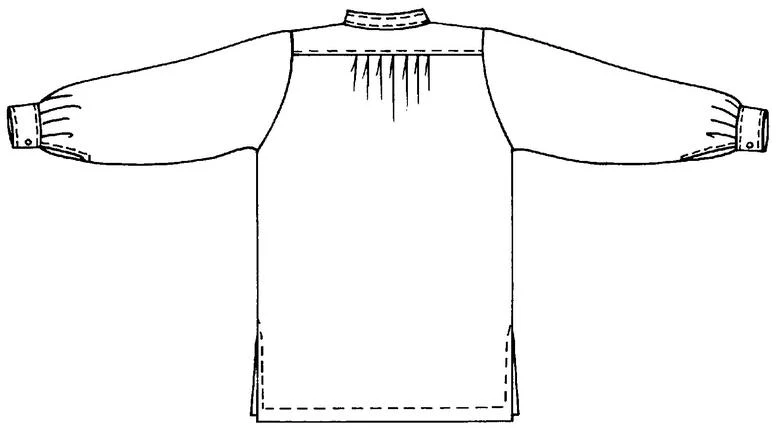 Folkwear 202 Unisex Victorian Shirt - Image 10