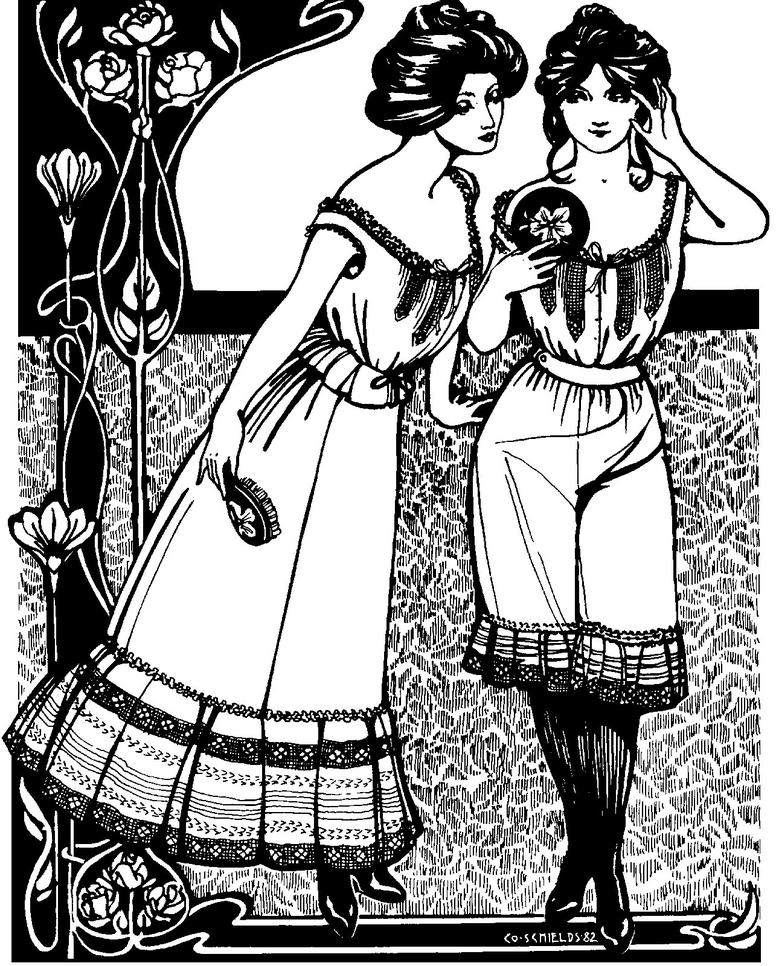 Folkwear 203 Edwardian Underthings - Image 4