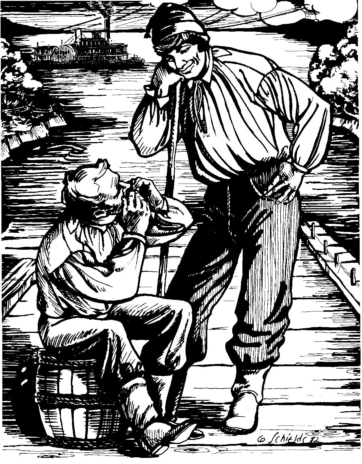Folkwear 204 Missouri River Boatman's Shirt - Image 5