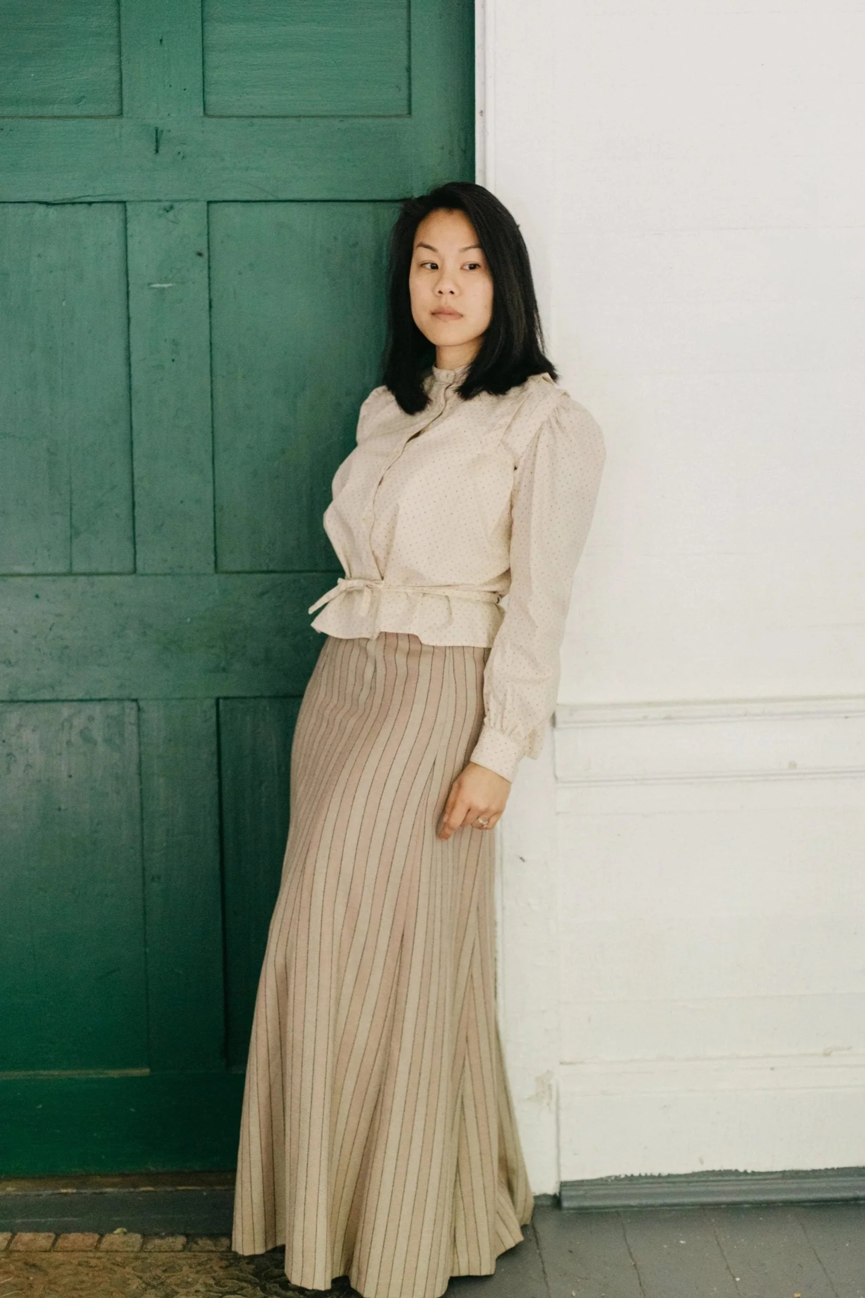 Folkwear 216 Schoolmistress Shirtwaist & Skirt - Printed copy shop (+£10.00)