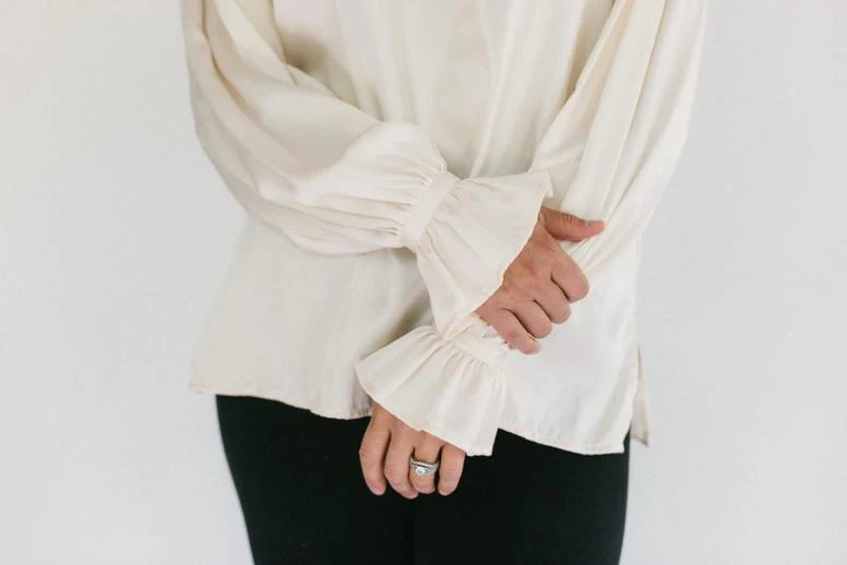 Folkwear 217 Unisex Poet's Shirt - Image 4