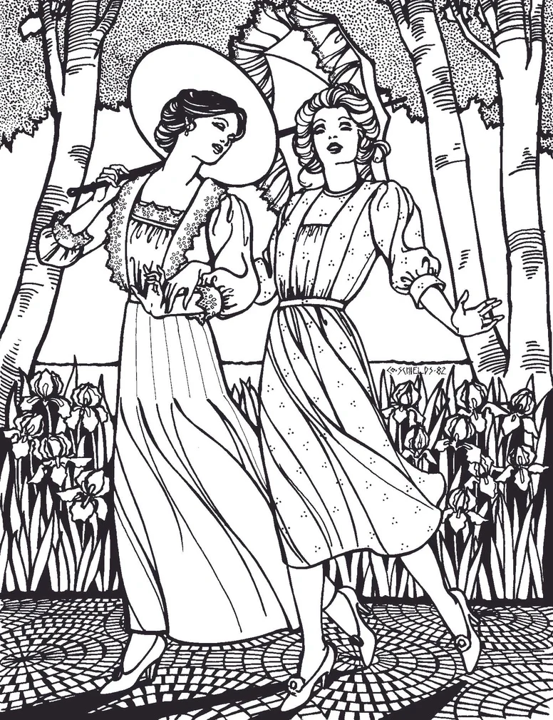 Folkwear 220 Garden Party Dress - Image 7