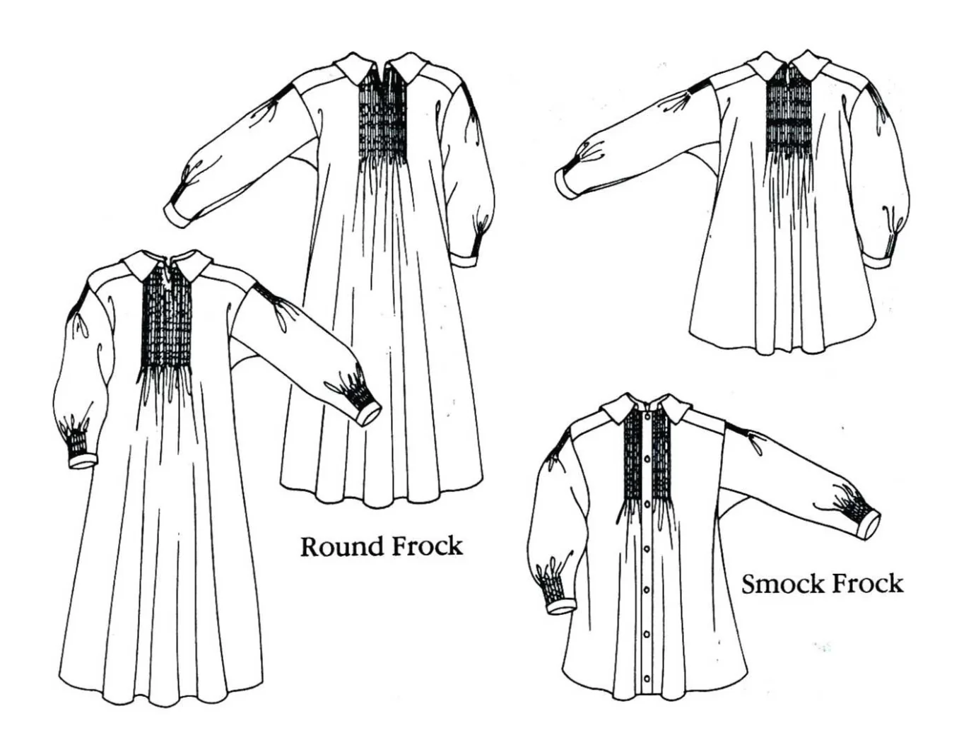 Folkwear 221 Adult/Child English Smock - Image 8