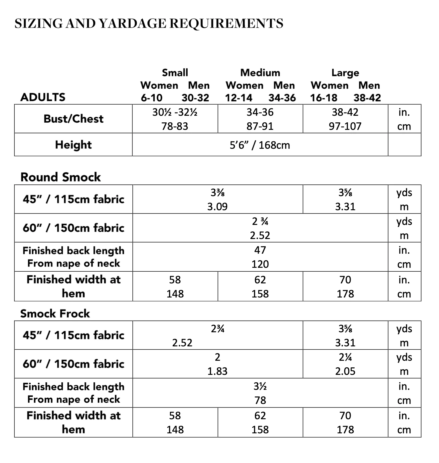 Folkwear 221 Adult/Child English Smock - Image 9