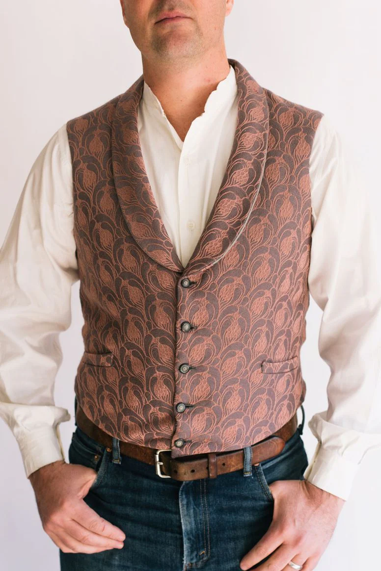 Folkwear 222 Unisex Vintage Vests - Printed copy shop (+£10.00)