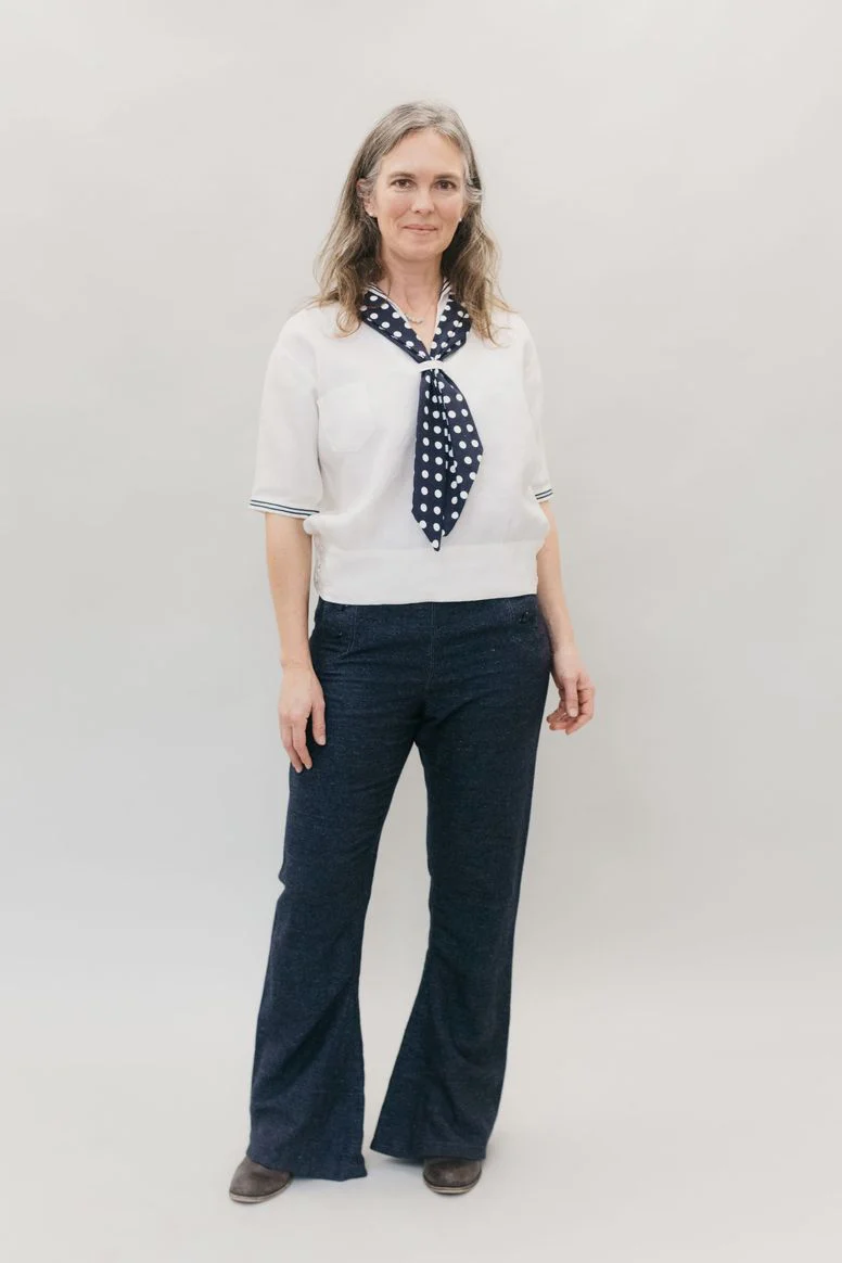 Folkwear 229 Unisex Sailor Pants - Printed copy shop (+£7.00)