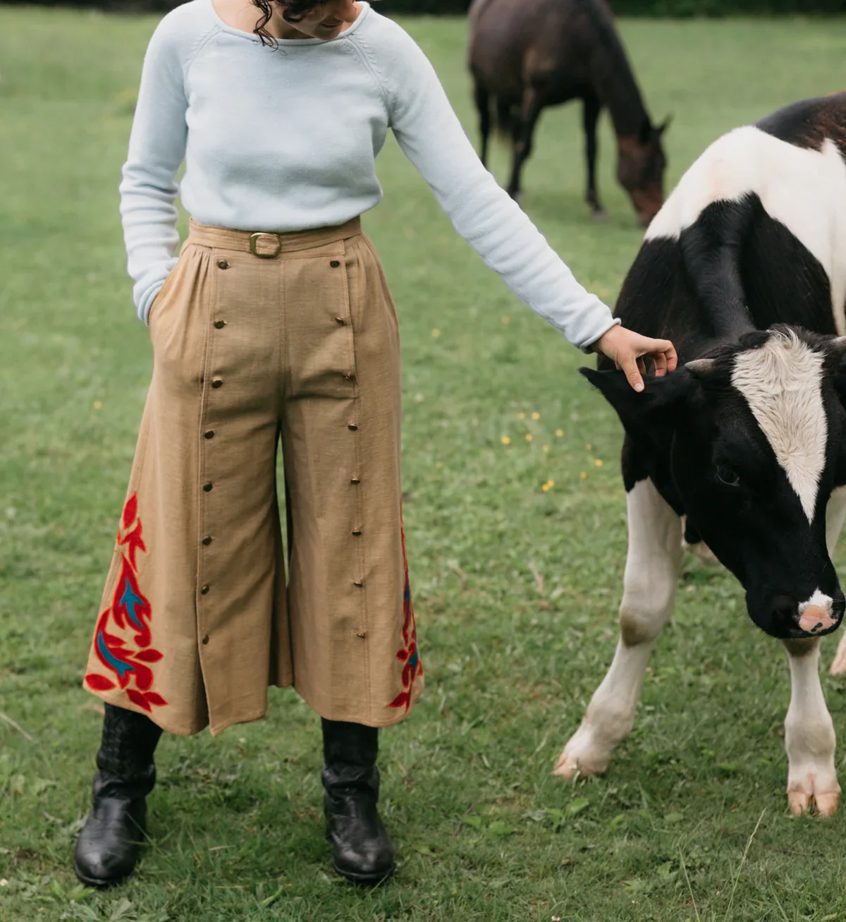 Folkwear 231 Big Sky Riding Skirt - Image 5