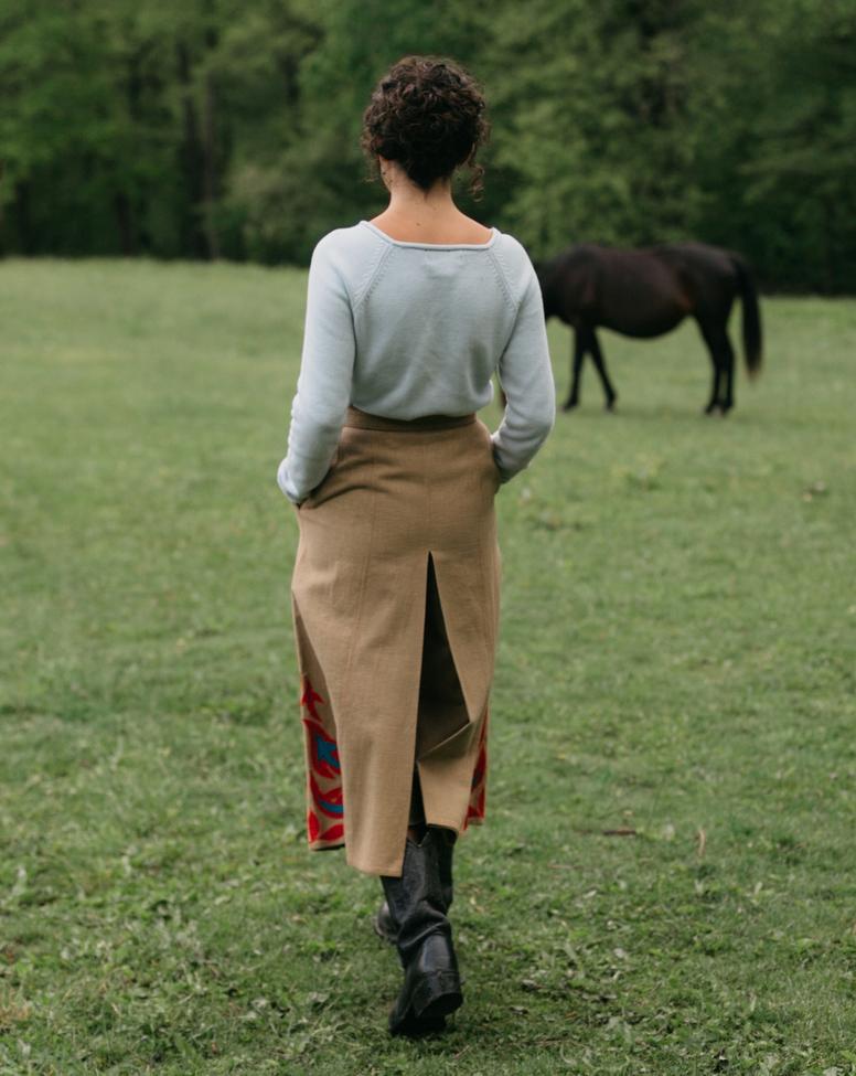 Folkwear 231 Big Sky Riding Skirt - Image 6