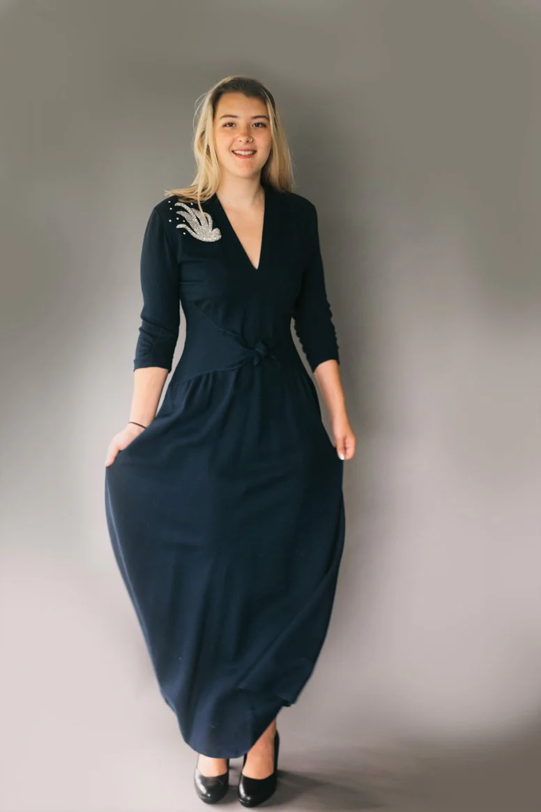 Folkwear 233 Glamour Girl Dress - Printed copy shop (+£7.00)