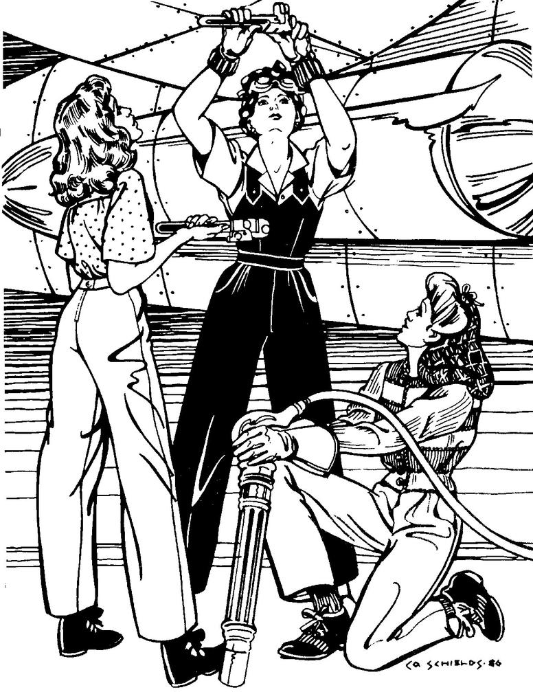 Folkwear 240 Rosie the Riveter Outfit - Image 6