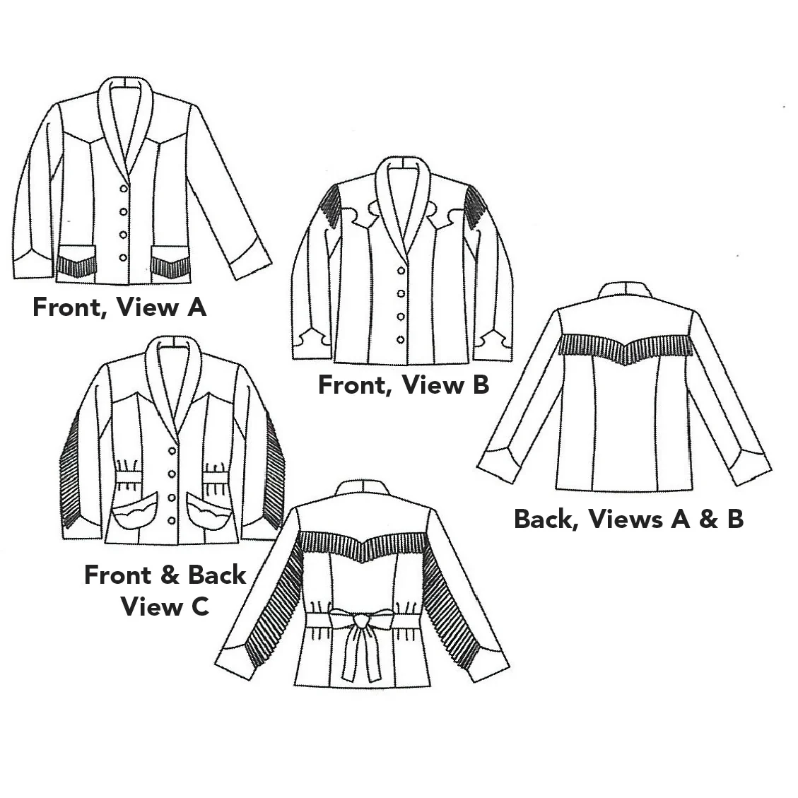 Folkwear 242 Rodeo Cowgirl Jacket - Image 5