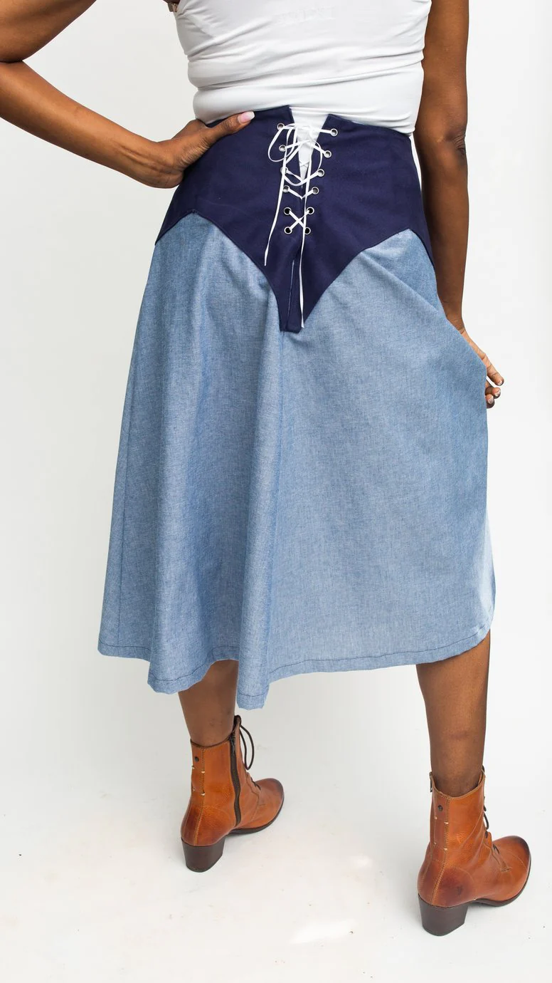 Folkwear 243 Rodeo Cowgirl Skirt - Image 2