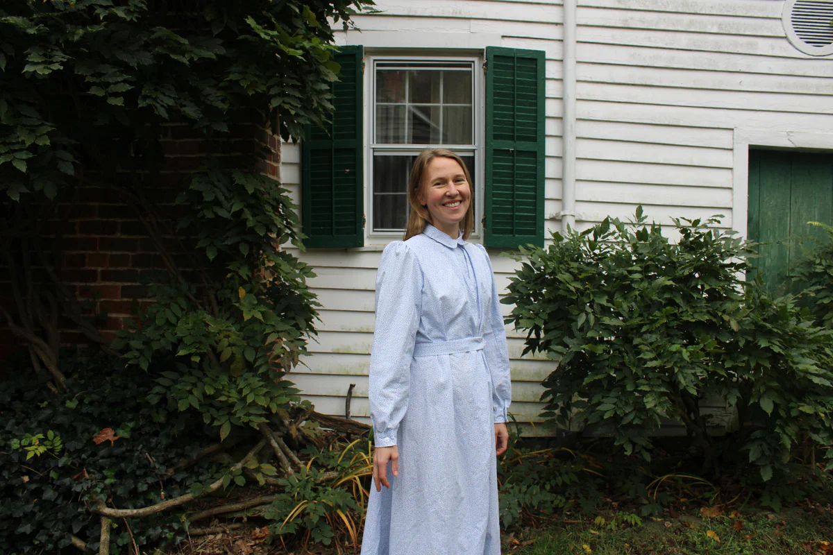 Folkwear 246 Calico Day Dress - Image 10