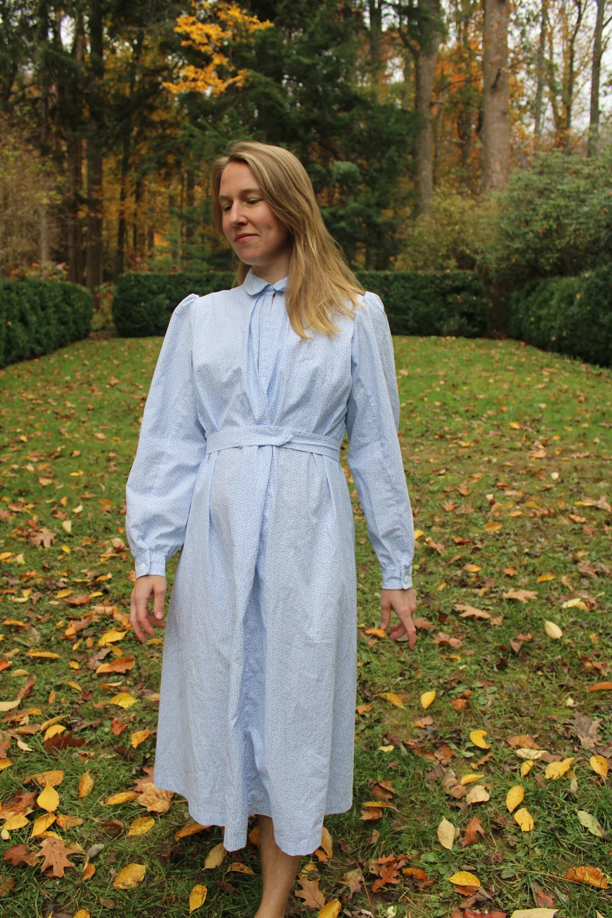 Folkwear 246 Calico Day Dress - Image 7