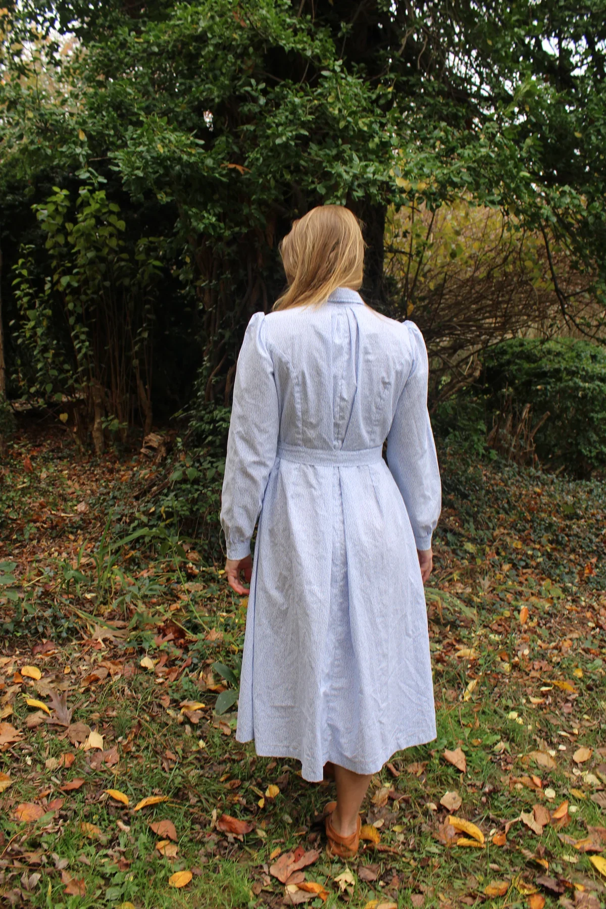 Folkwear 246 Calico Day Dress - Image 8