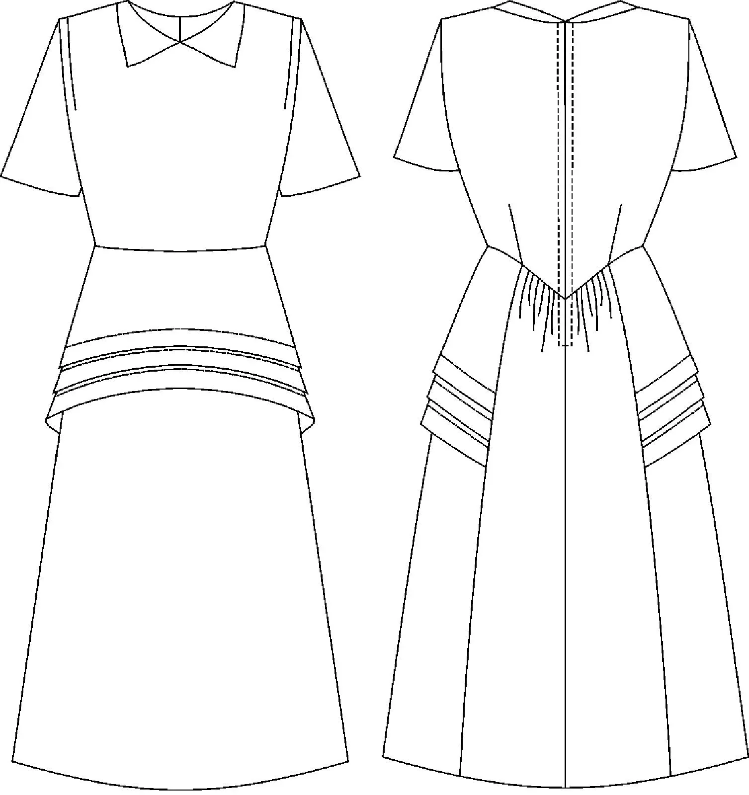 Folkwear 249 1930s Day Dress - Image 7