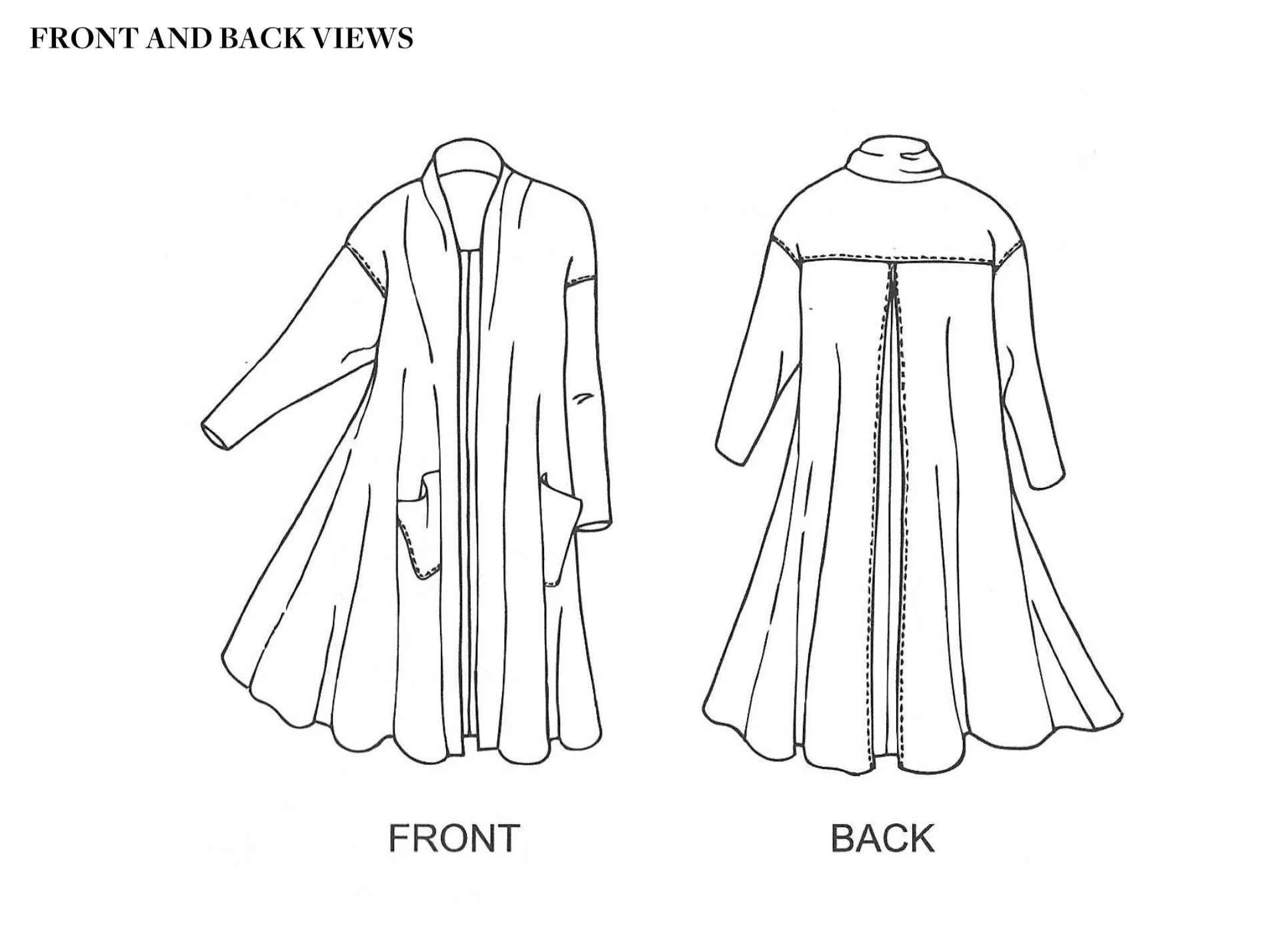 Folkwear 254 Swing Coat - Image 7