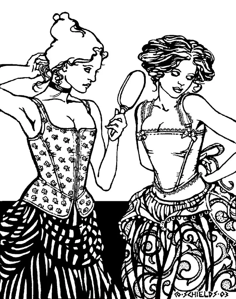 Folkwear 267 M'Lady's Corset - Image 6