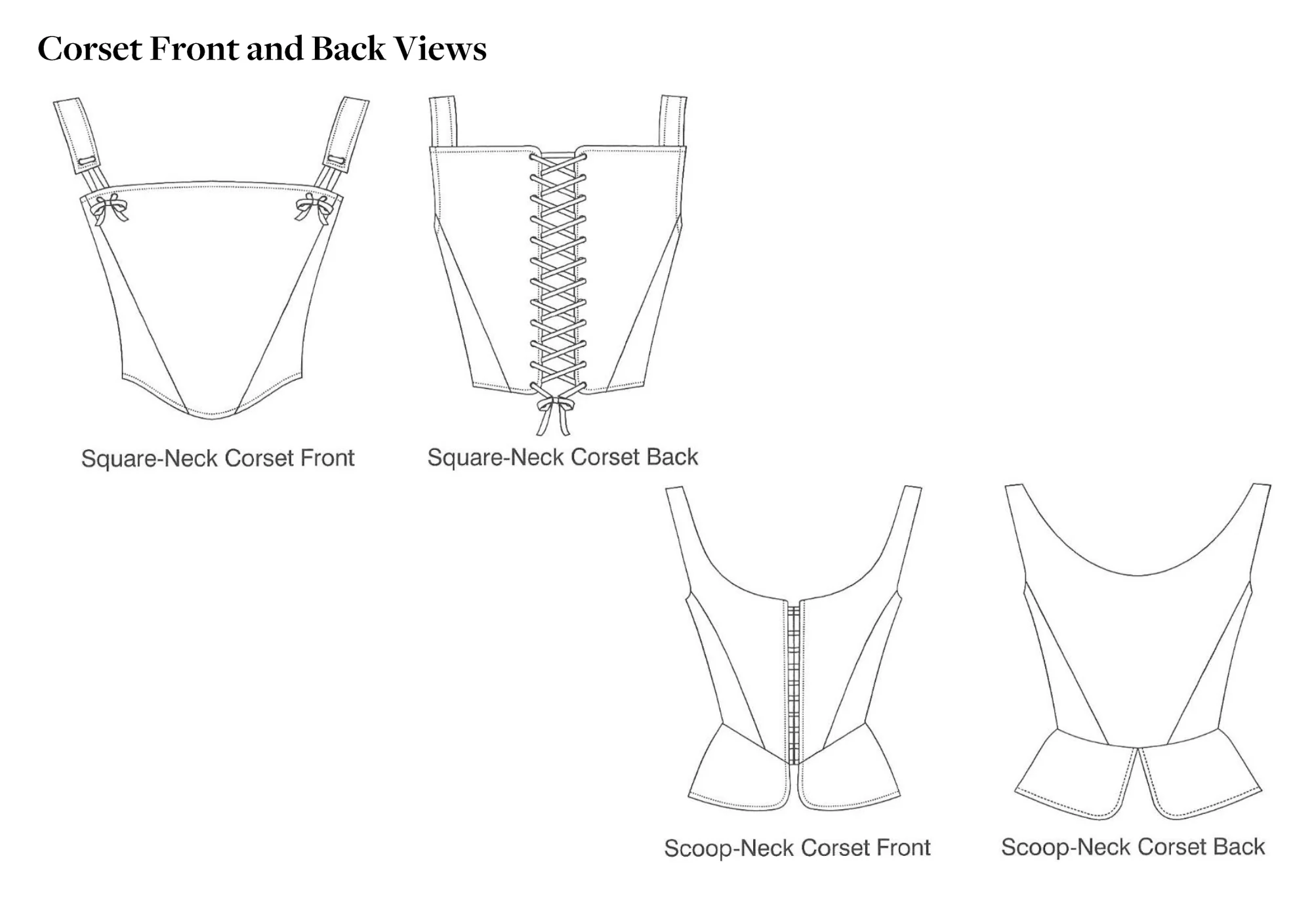Folkwear 267 M'Lady's Corset - Image 7