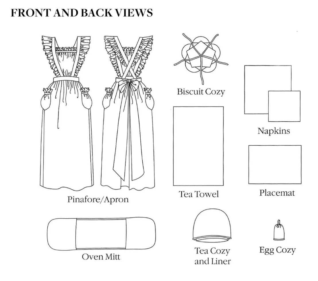 Folkwear 303 English Cottage Kitchen Set - Image 6