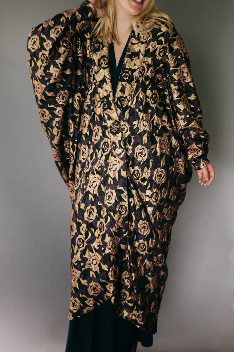 Folkwear 503 Poiret Cocoon Coat - Image 6