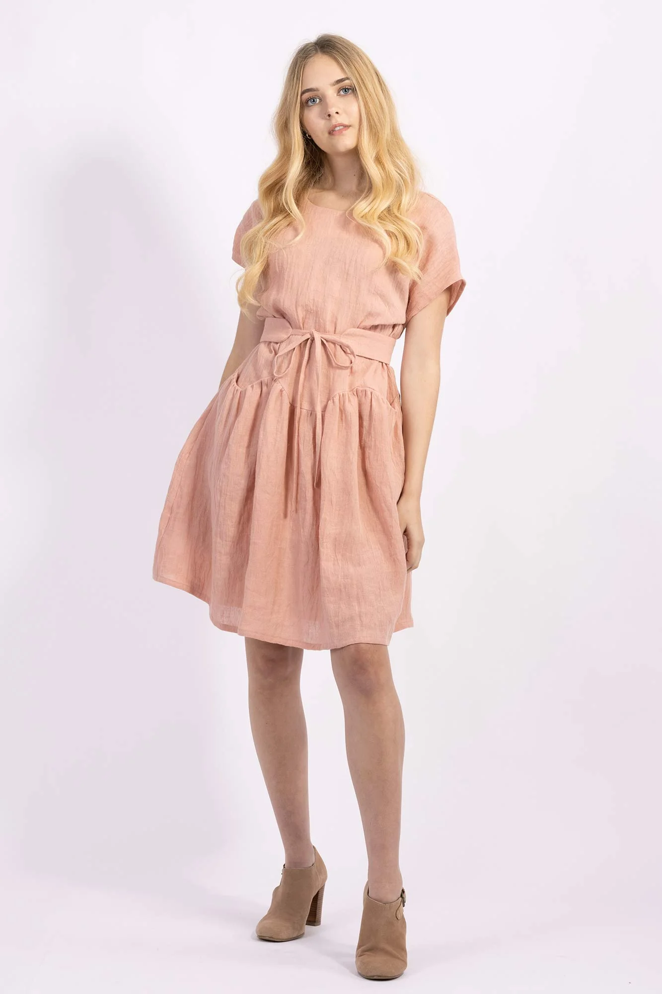 Forget-me-not Patterns April Dress - Printed copy shop SMALL BUST (+£7.00)