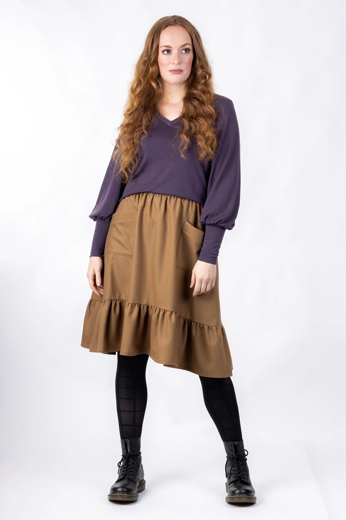 Forget-me-not Patterns Ella Skirt - Image 12