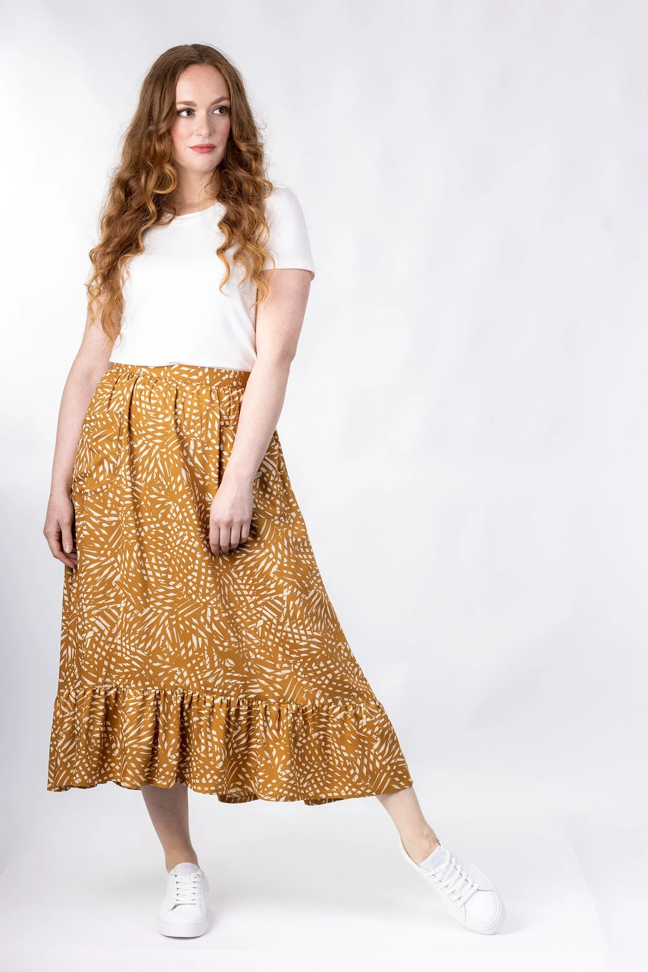 Forget-me-not Patterns Ella Skirt - Image 8