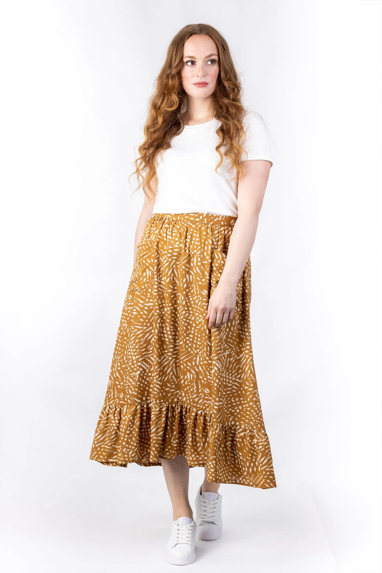 Forget-me-not Patterns Ella Skirt - Image 9
