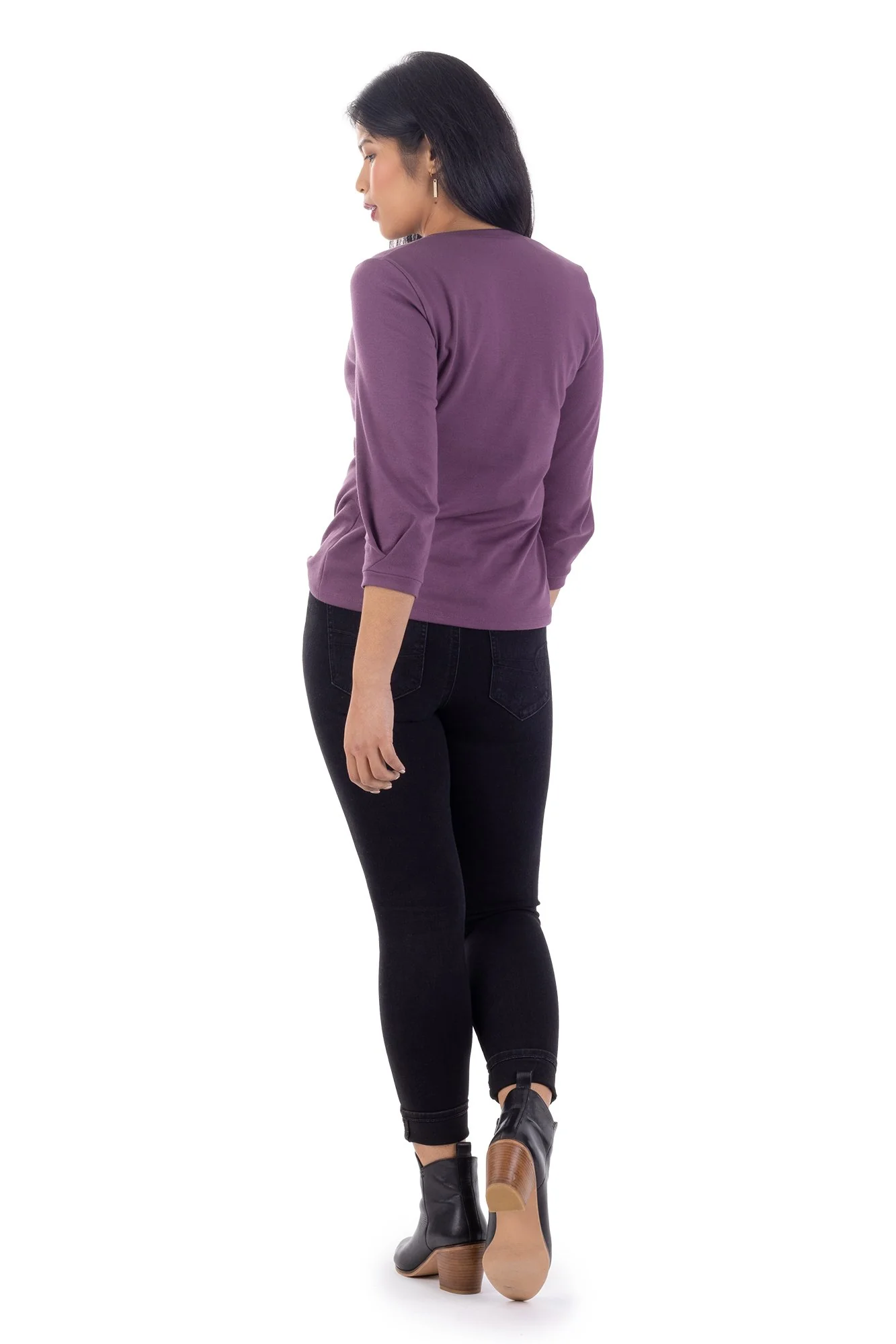Forget-me-not Patterns Iris Pleated Tee - Image 14