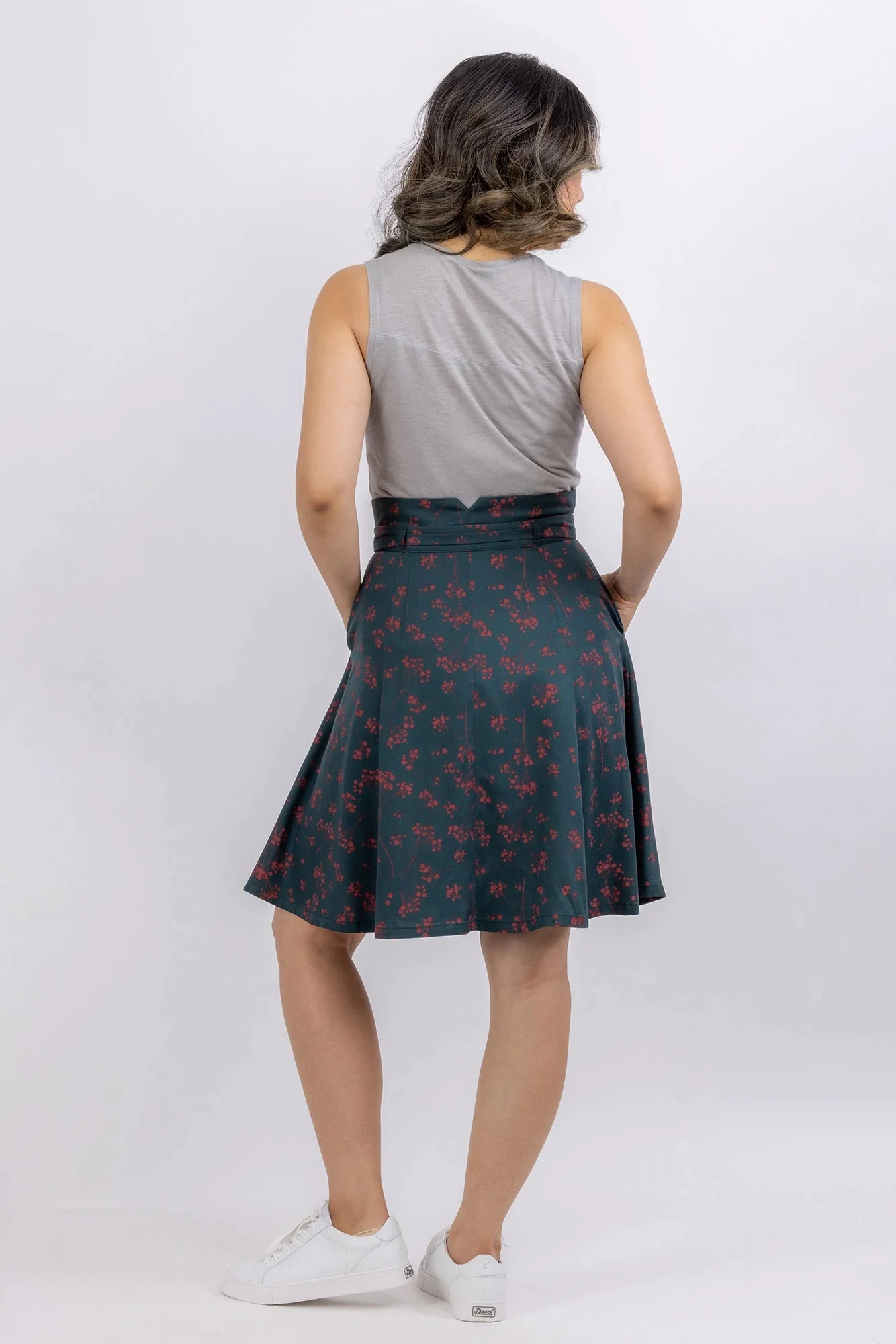 Forget-me-not Patterns Natalie Skirt - Image 3